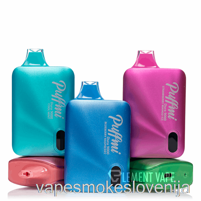 Vape Petrol Puffmi Dura 9000 Jagodna Lubenica Za Enkratno Uporabo